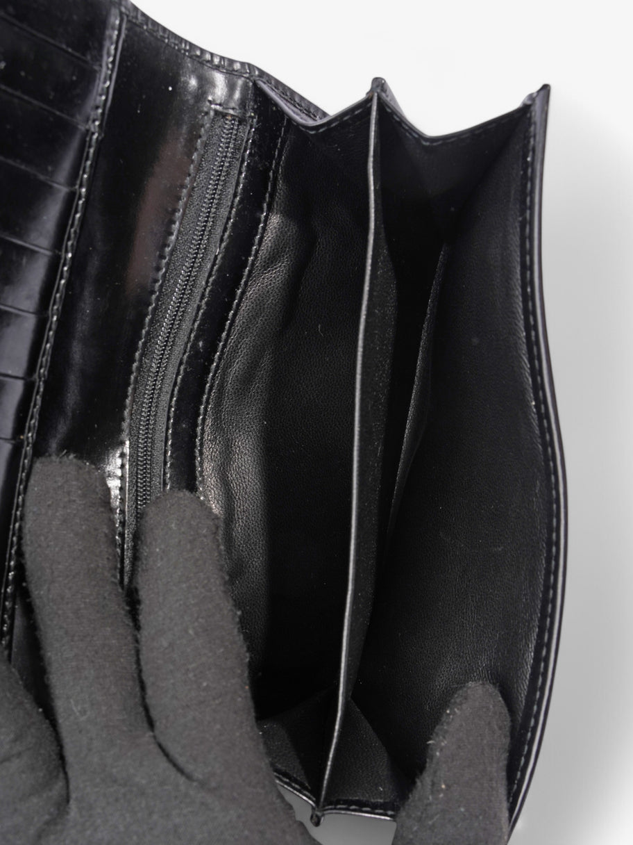 Gucci Guccissima Wallet Black Patent Leather Image 4