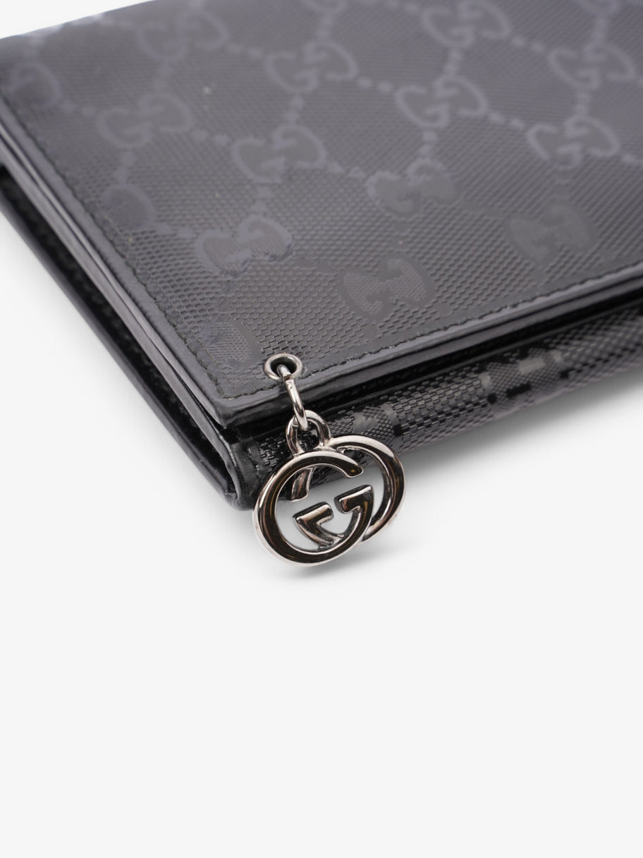 Gucci Guccissima Wallet Black Patent Leather Image 6