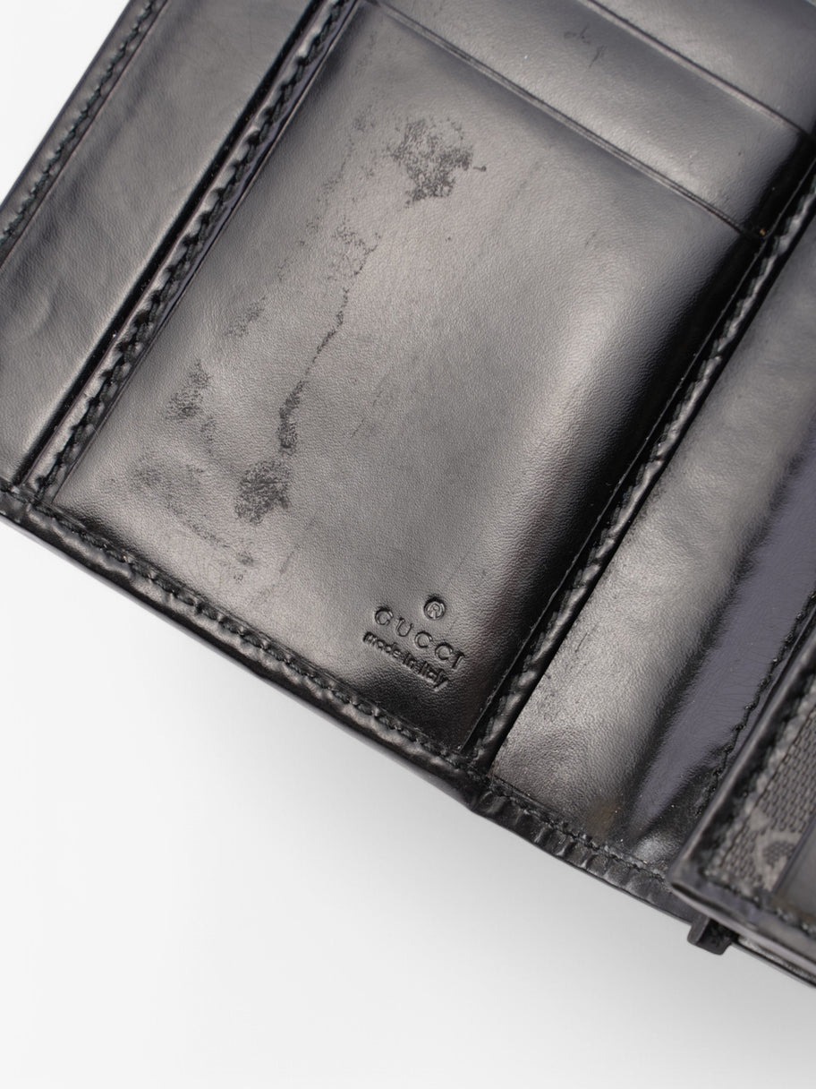 Gucci Guccissima Wallet Black Patent Leather Image 7