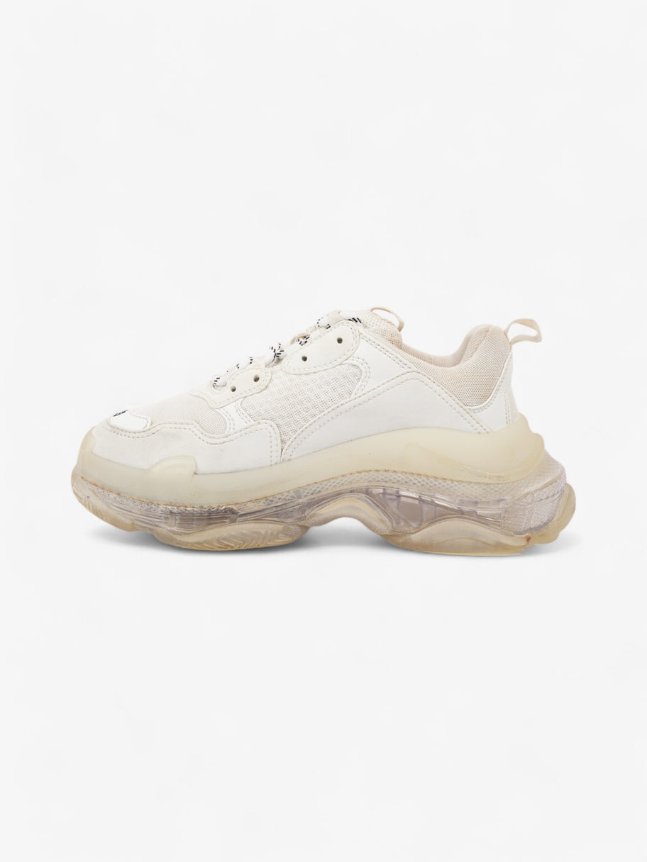 Balenciaga Triple S Clear Sole White  / Black Mesh EU 39 UK 6 Image 3