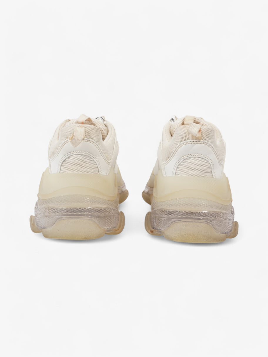 Balenciaga Triple S Clear Sole White  / Black Mesh EU 39 UK 6 Image 6