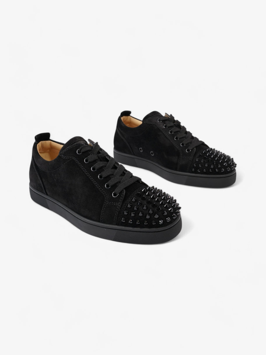 Christian Louboutin Louis Junior Spikes Black Suede EU 40 UK 6 Image 2