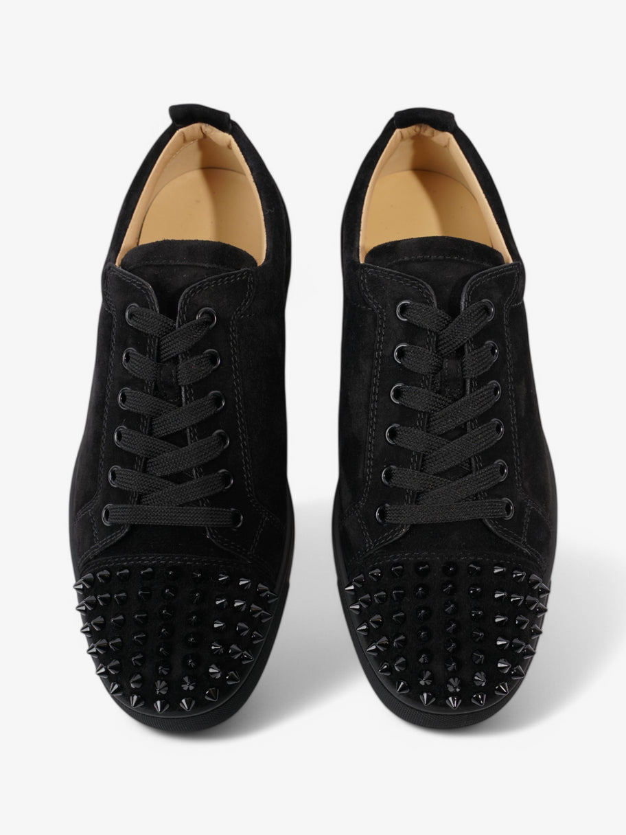 Christian Louboutin Louis Junior Spikes Black Suede EU 40 UK 6 Image 9