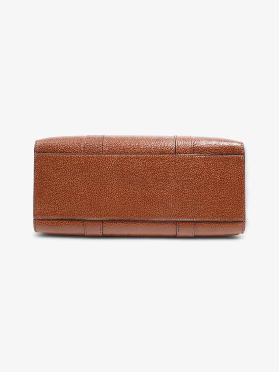 Mulberry Bayswater Oak Classic Grain Brown Grained Leather Image 6