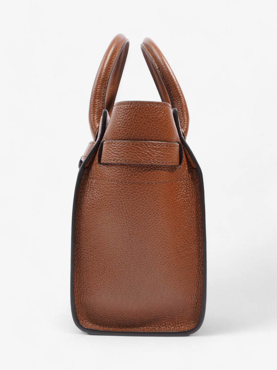 Mulberry Zipped Bayswater Oak Grained Leather Mini Image 3