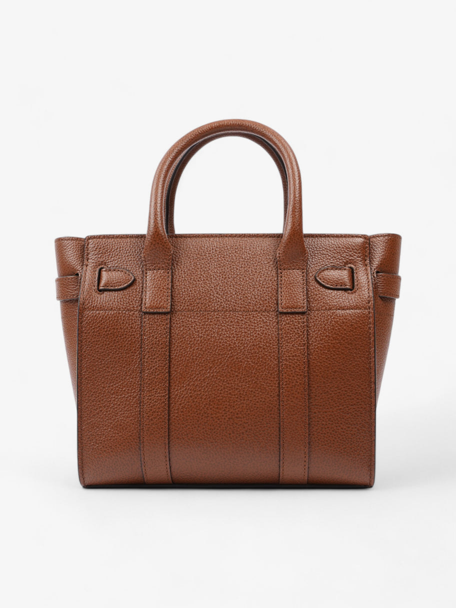 Mulberry Zipped Bayswater Oak Grained Leather Mini Image 4
