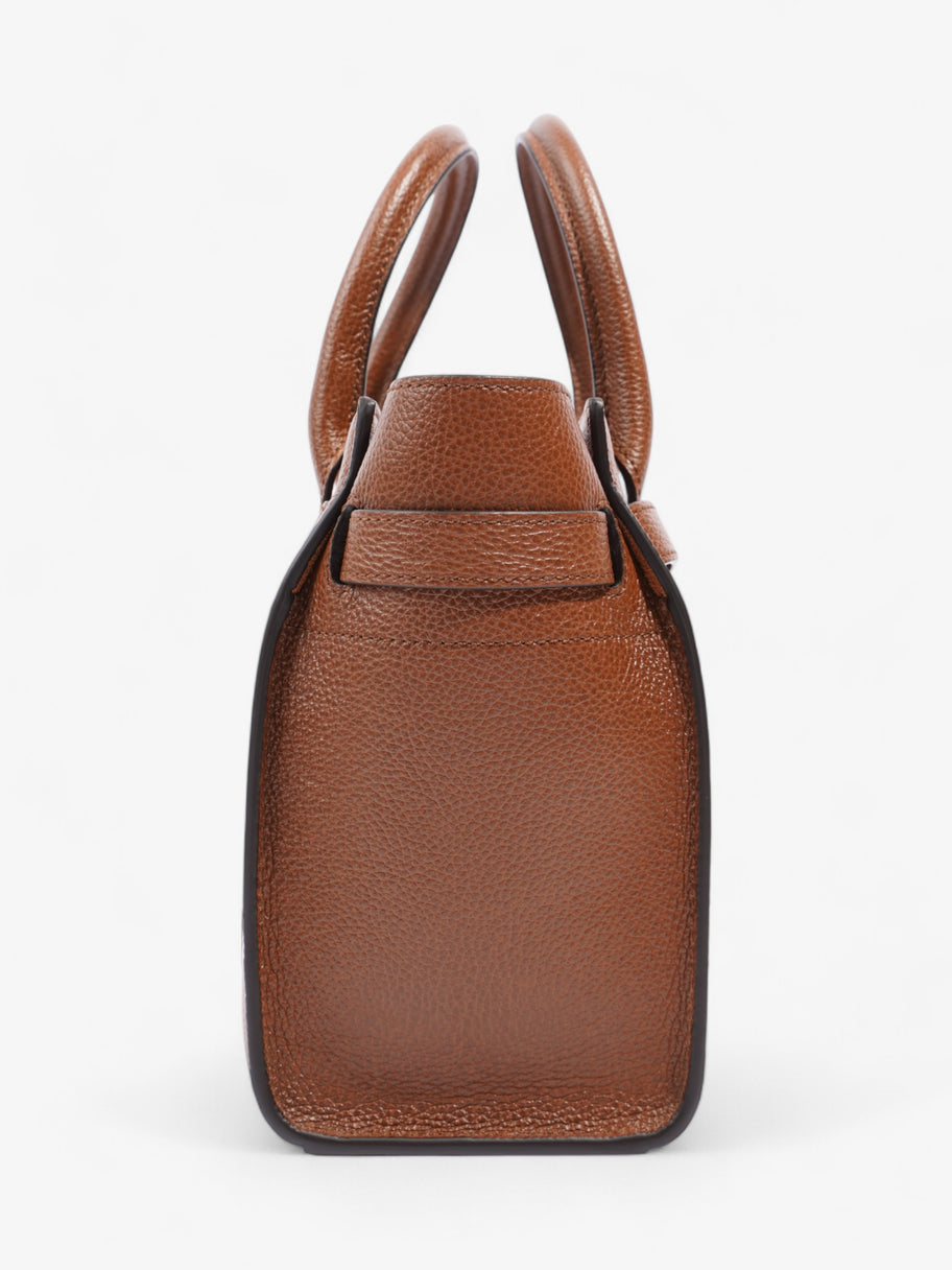 Mulberry Zipped Bayswater Oak Grained Leather Mini Image 5