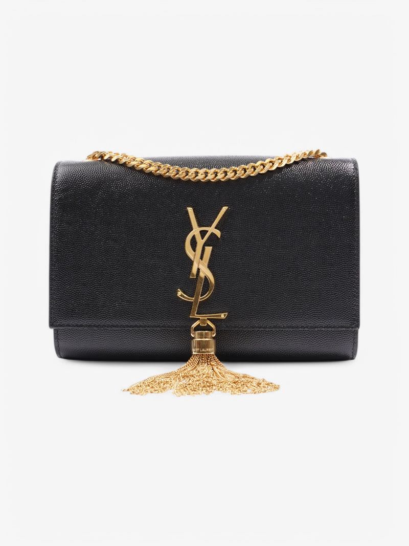 Saint Laurent Kate Tassle Black Leather Small