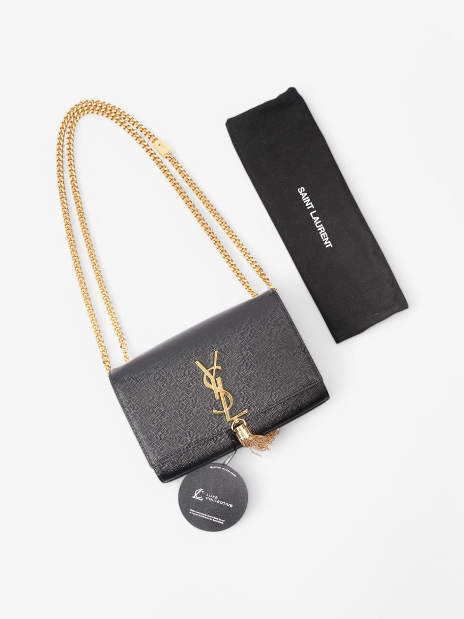 Saint Laurent Kate Tassle Black Leather Small Image 10