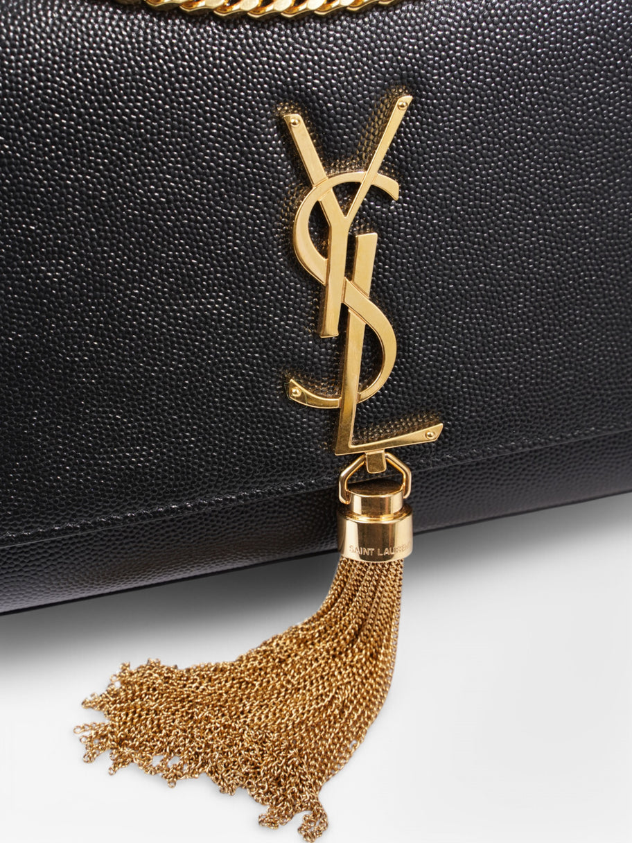 Saint Laurent Kate Tassle Black Leather Small Image 7