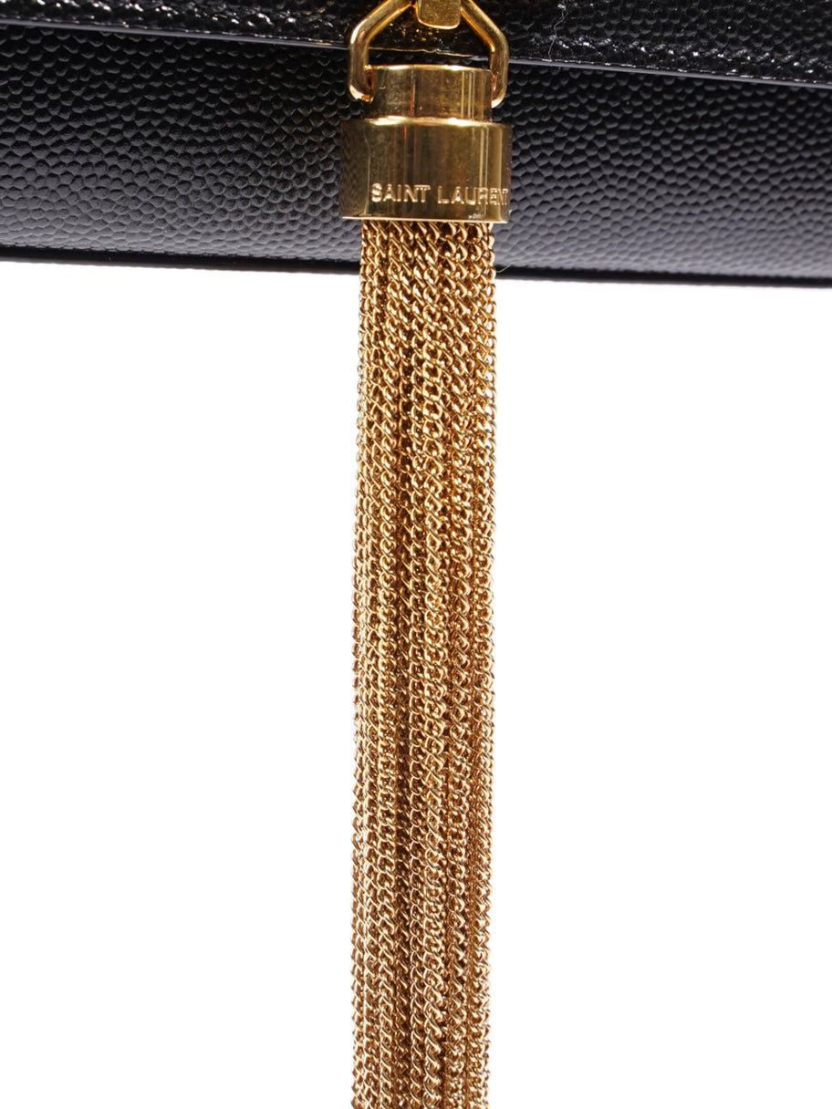 Saint Laurent Kate Tassle Black Leather Small Image 8