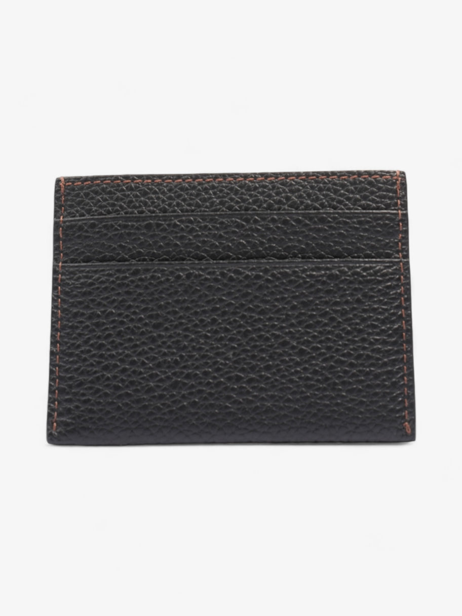 Burberry TB Card Holder Black Calfskin Leather Image 2