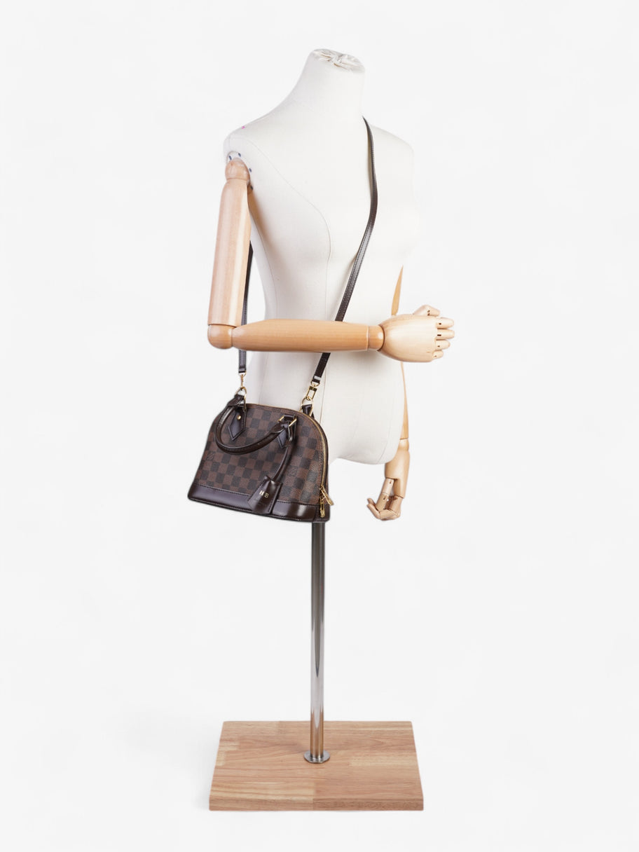 Louis Vuitton Alma Damier Ebene Coated Canvas BB Image 2