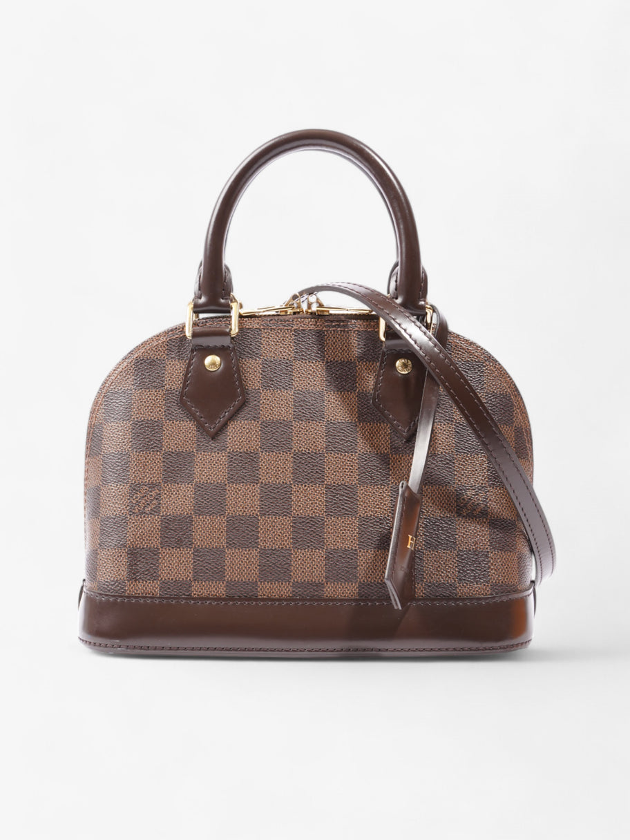 Louis Vuitton Alma Damier Ebene Coated Canvas BB Image 1