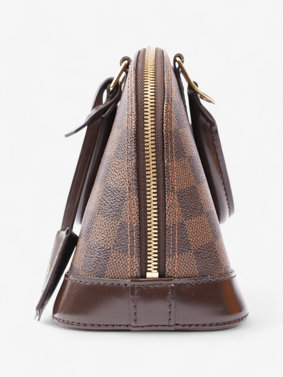 Louis Vuitton Alma Damier Ebene Coated Canvas BB Image 4