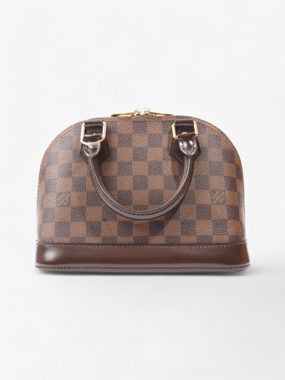 Louis Vuitton Alma Damier Ebene Coated Canvas BB Image 5