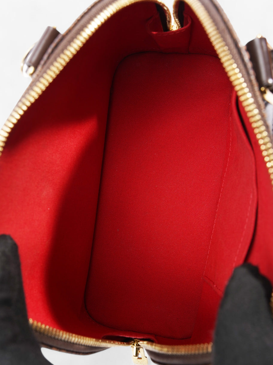 Louis Vuitton Alma Damier Ebene Coated Canvas BB Image 8