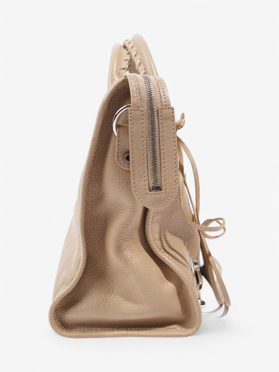 Balenciaga City Bag Beige Leather Image 5