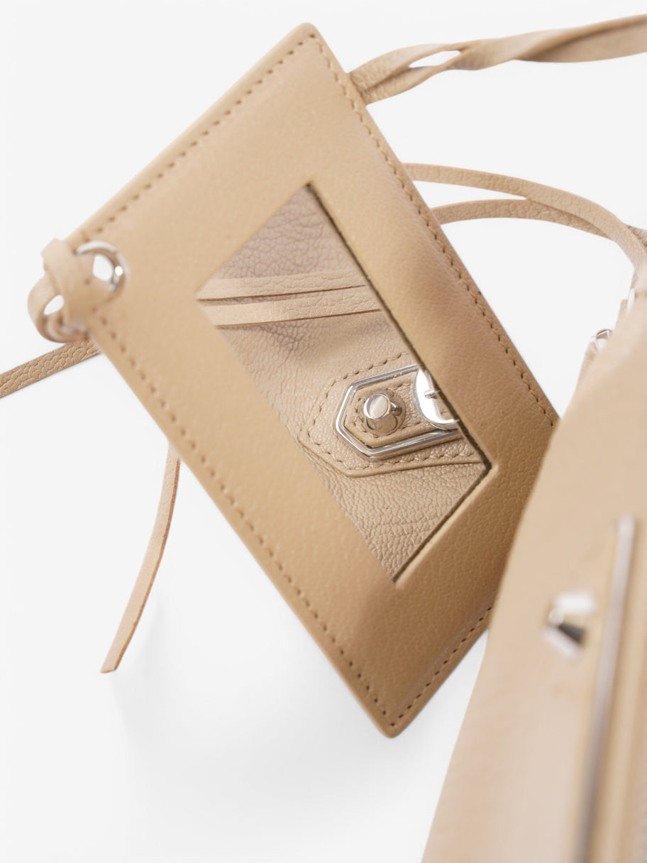 Balenciaga City Bag Beige Leather Image 8