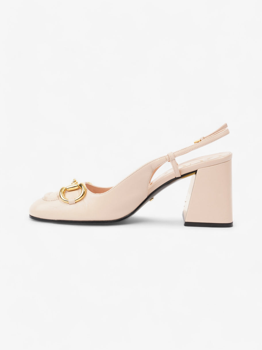 Gucci Horsebit Pump 60 Nude Leather EU 39 UK 6 Image 3