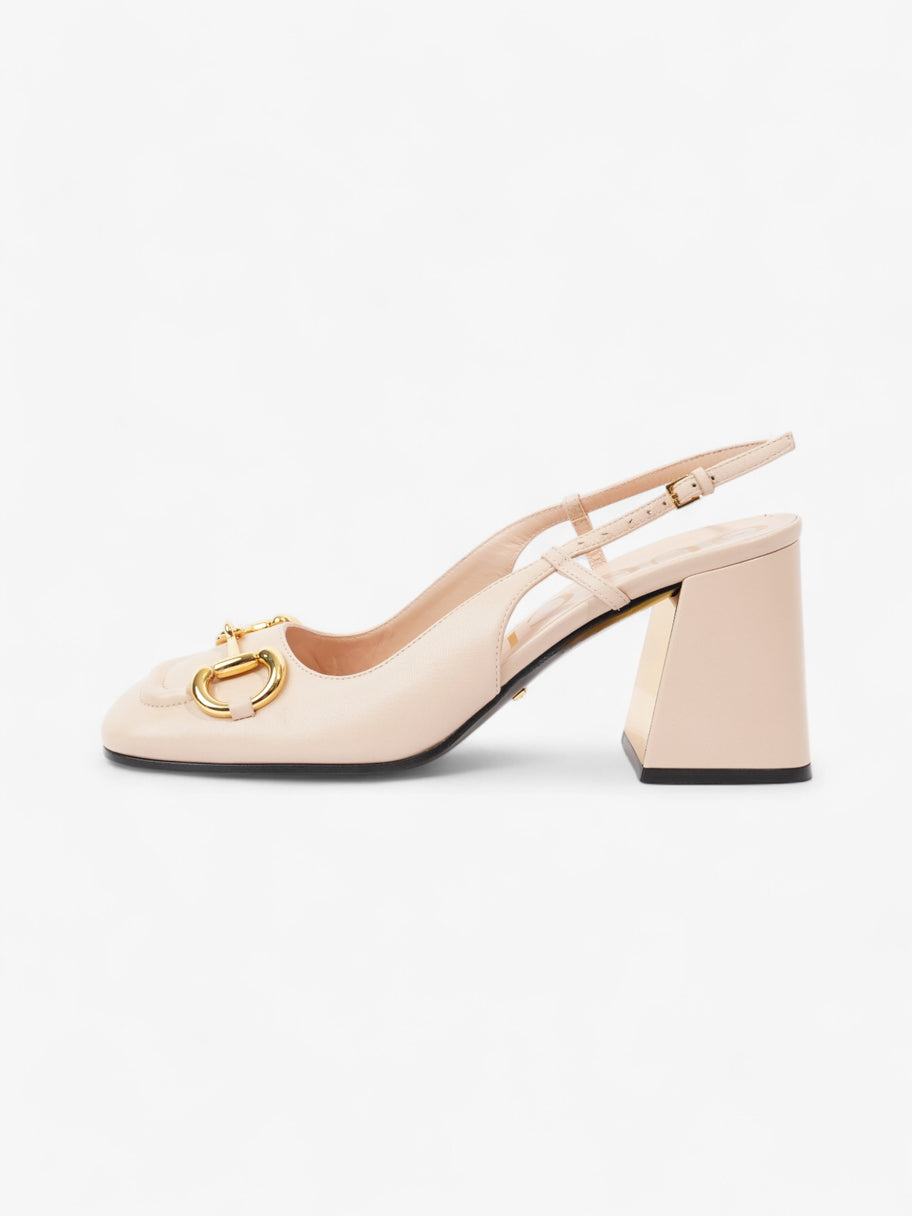 Gucci Horsebit Pump 60 Nude Leather EU 39 UK 6 Image 5