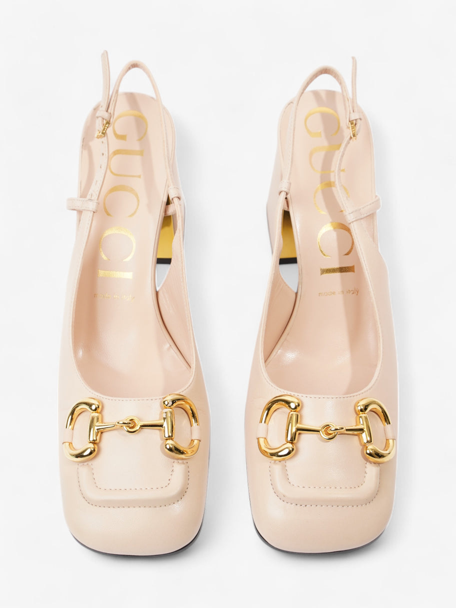 Gucci Horsebit Pump 60 Nude Leather EU 39 UK 6 Image 8
