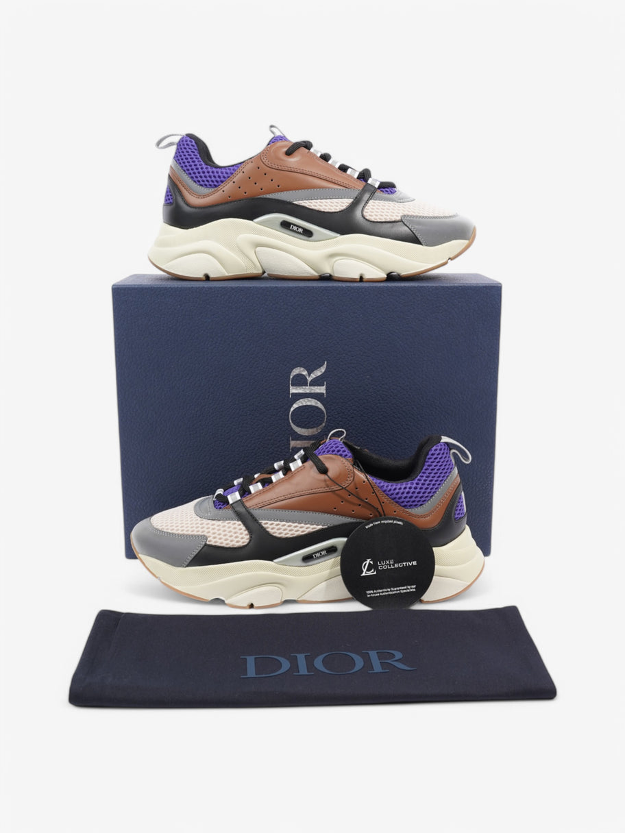 Christian Dior B22 Brown / Purple / Black Mesh EU 43.5 UK 9.5 Image 10