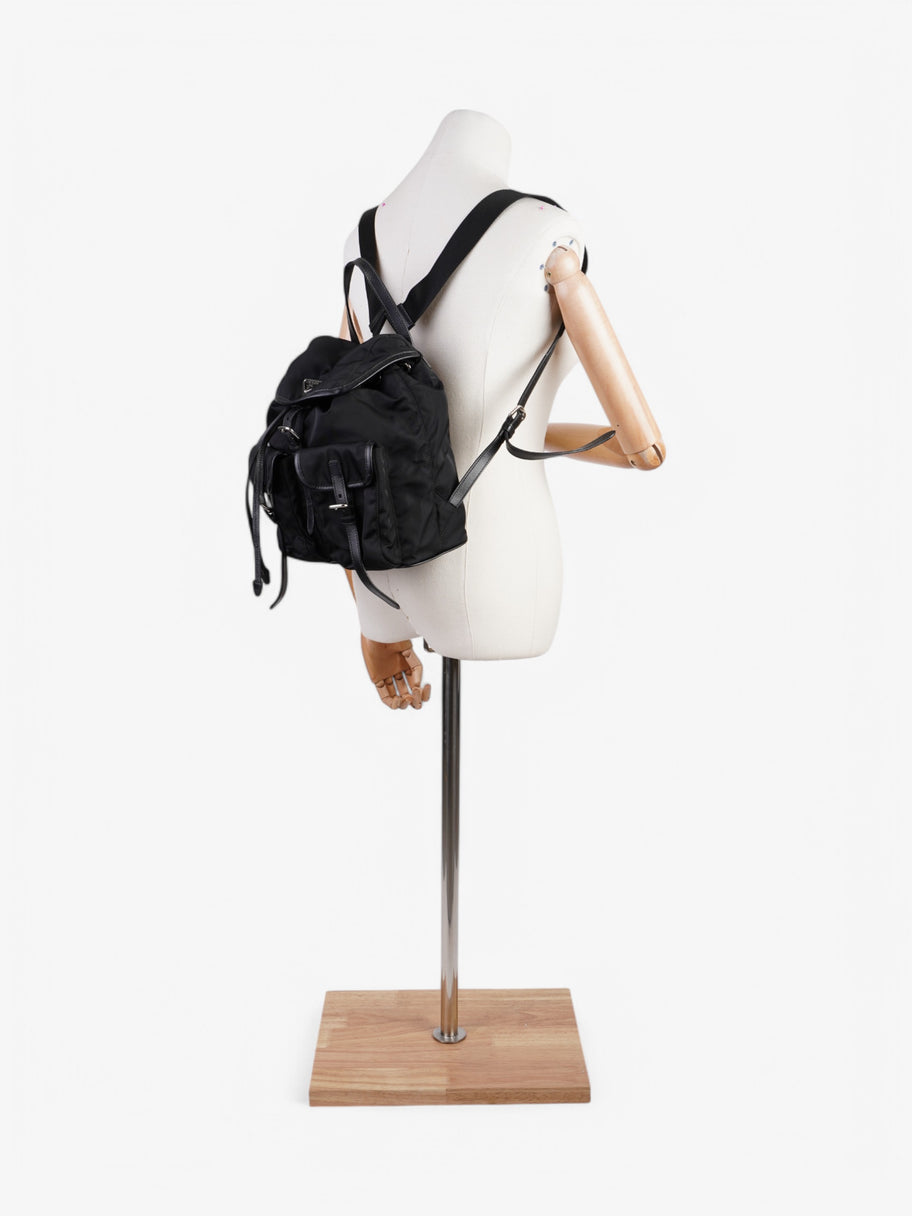 Prada Backpack Black Re Nylon Mini Image 2