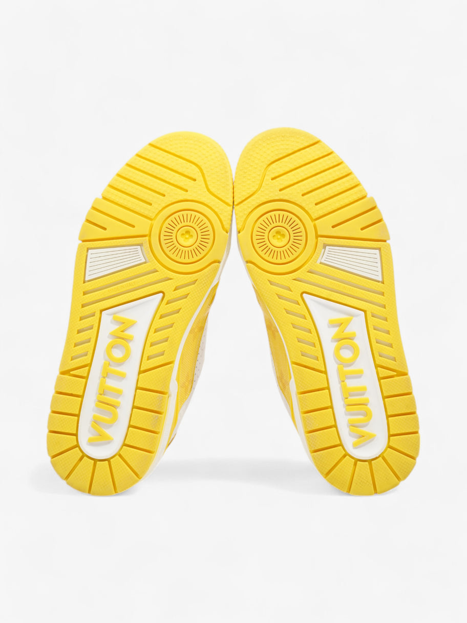 Louis Vuitton LV 54 Sneakers White  / Yellow Leather EU 35 UK 2 Image 7