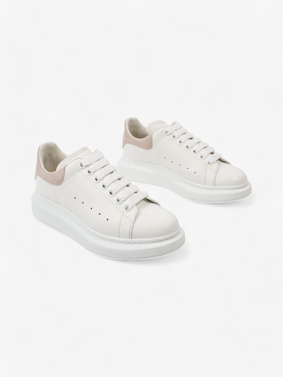 Alexander McQueen Oversized Sneaker White / Pink Tab Leather EU 38.5 UK 5 Image 2