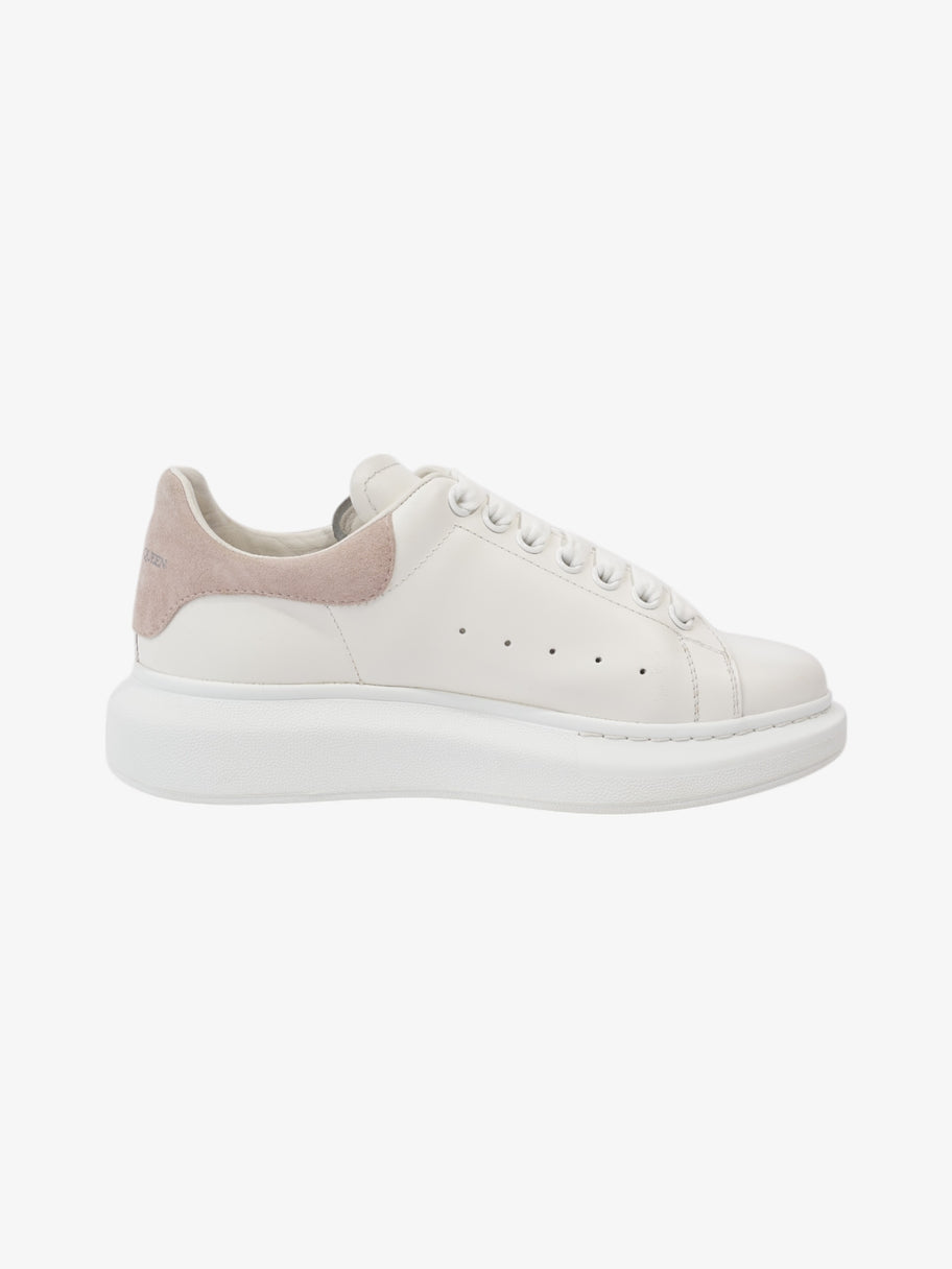 Alexander McQueen Oversized Sneaker White / Pink Tab Leather EU 38.5 UK 5 Image 4