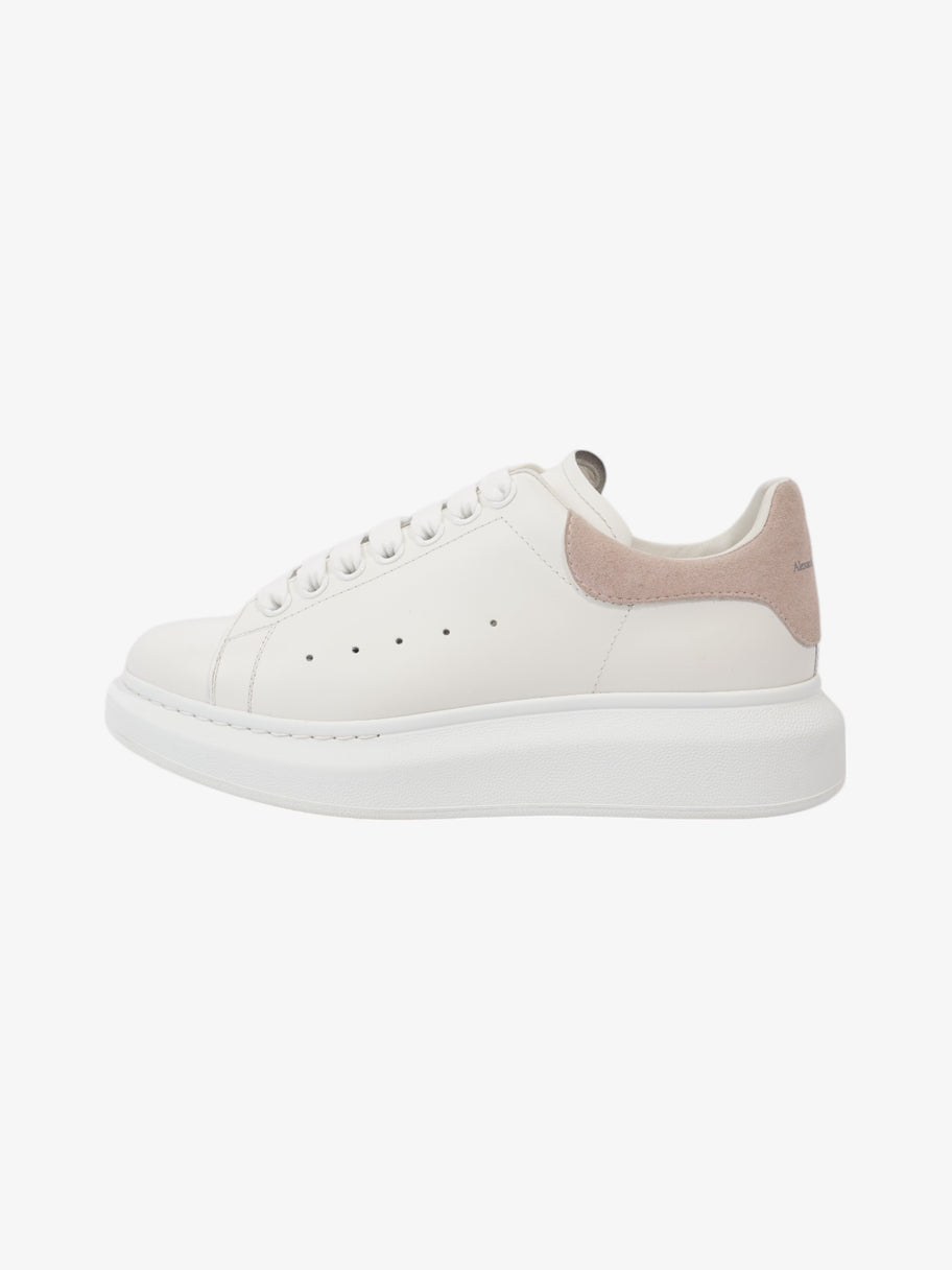 Alexander McQueen Oversized Sneaker White / Pink Tab Leather EU 38.5 UK 5 Image 5