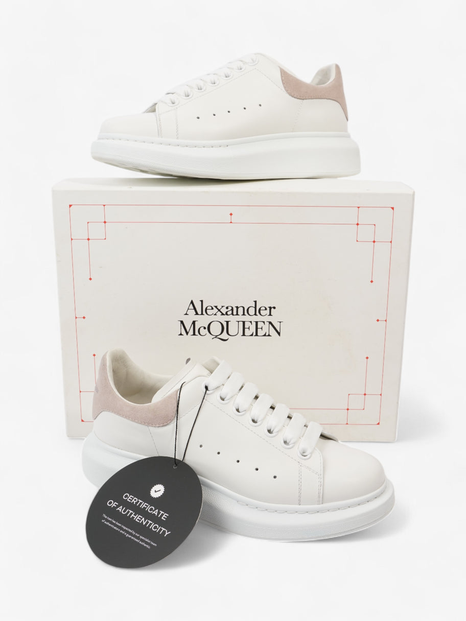 Alexander McQueen Oversized Sneaker White / Pink Tab Leather EU 38.5 UK 5 Image 9
