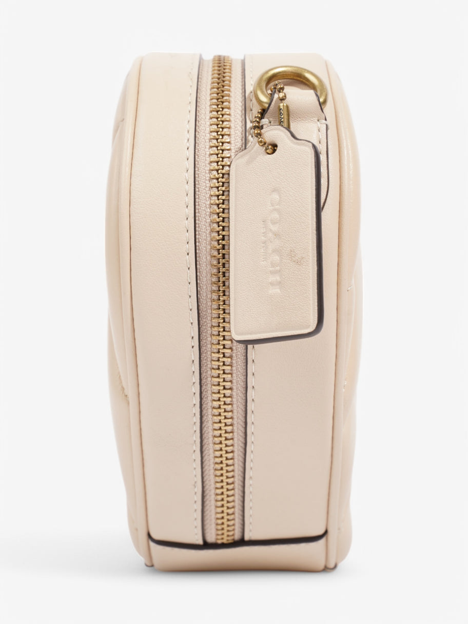Coach Heart Bag Ivory Leather Image 3