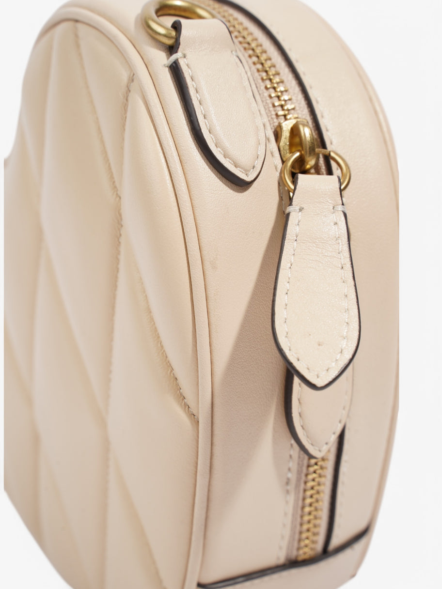 Coach Heart Bag Ivory Leather Image 6