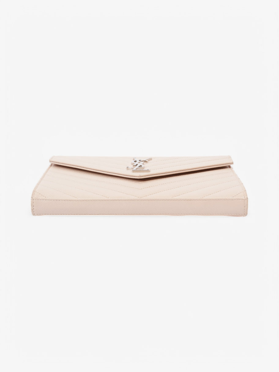 Saint Laurent Cassandre Chain Wallet Light Pink Calfskin Leather Image 6