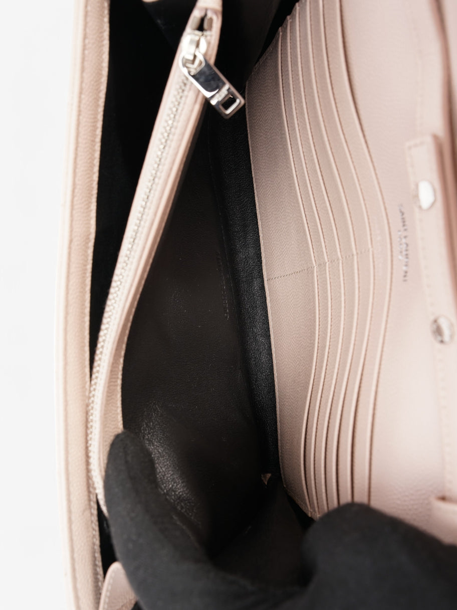 Saint Laurent Cassandre Chain Wallet Light Pink Calfskin Leather Image 9