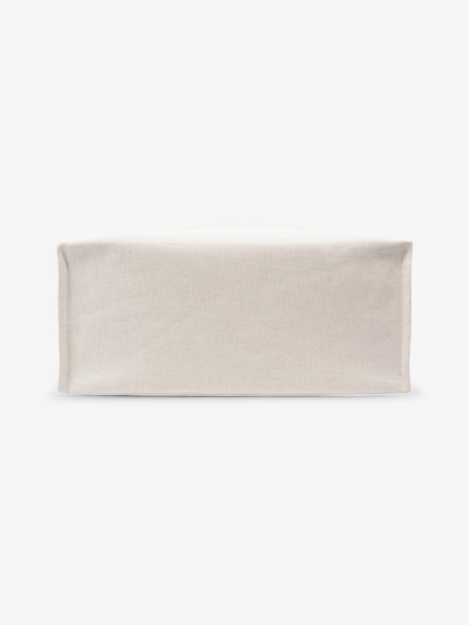 Gucci Gucci Logo-print  White  / Brown Canvas Large Image 6