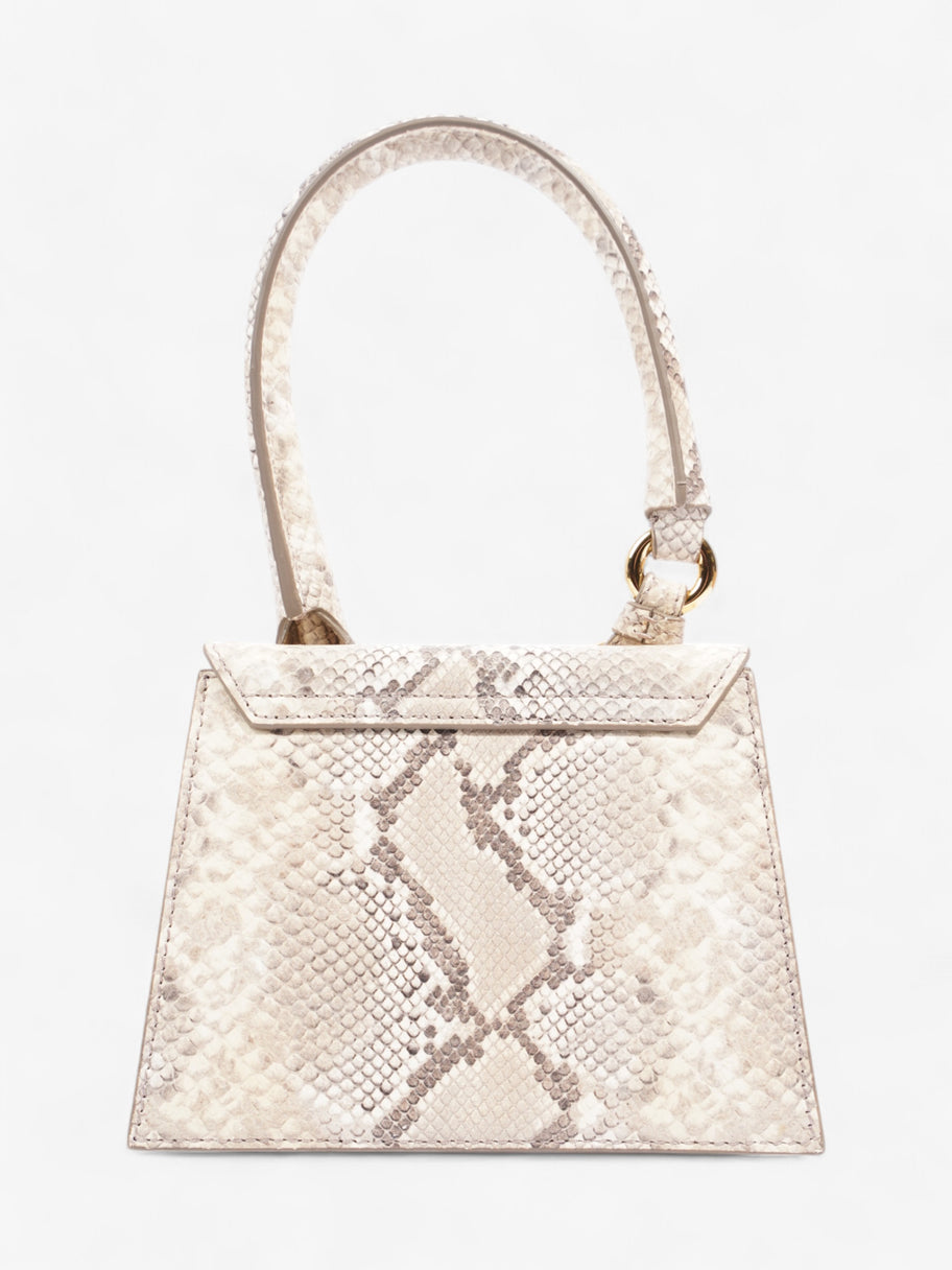 Jacquemus Le Chiquito Moyen Boucle Snake Leather Image 4