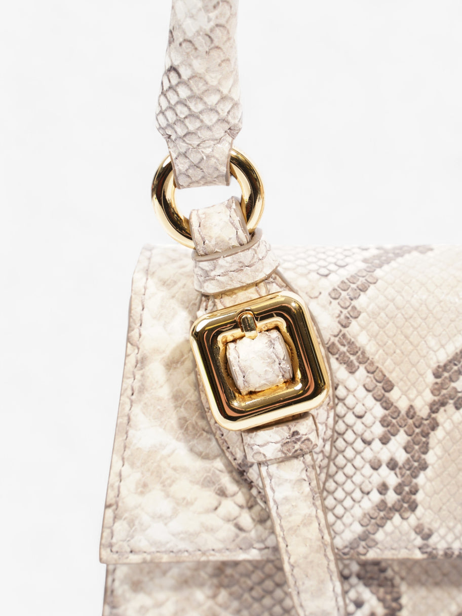 Jacquemus Le Chiquito Moyen Boucle Snake Leather Image 6