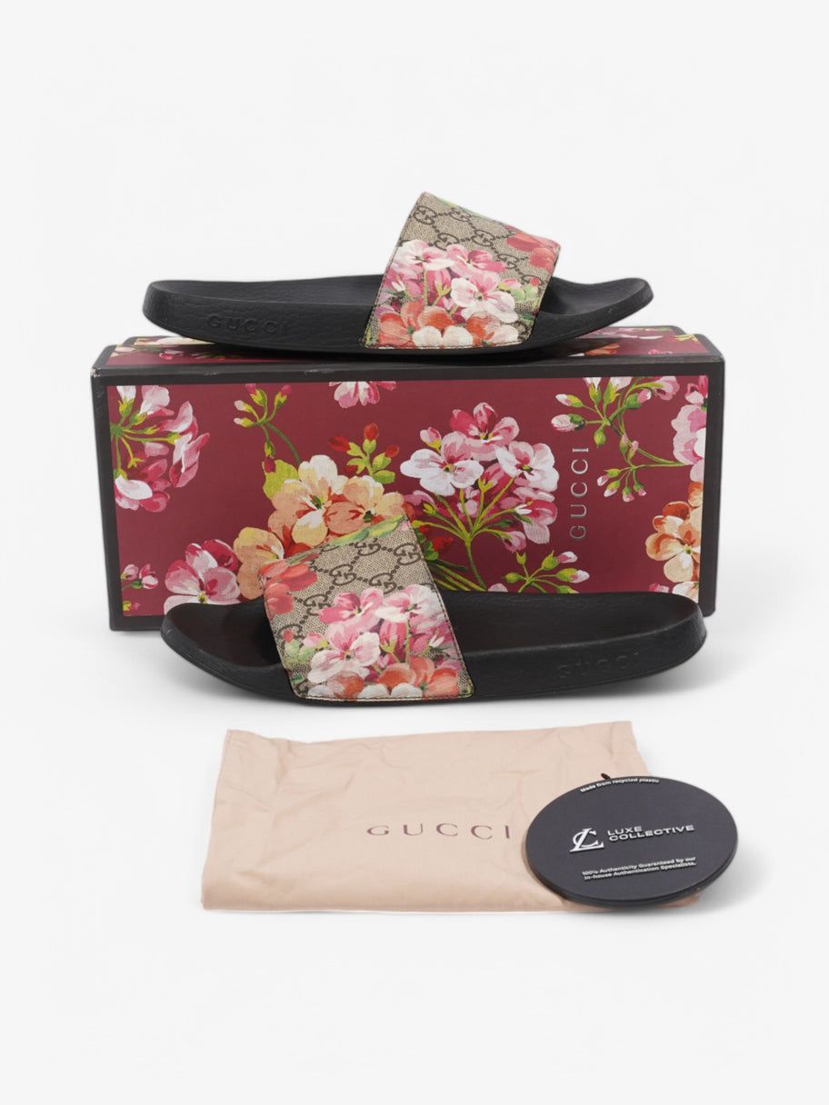 Gucci Sliders Supreme / Floral Coated Canvas EU 40 UK 7 Image 10