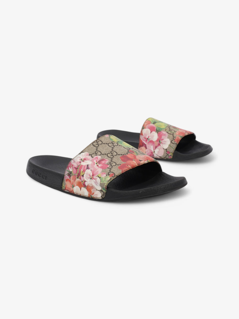 Gucci Sliders Supreme / Floral Coated Canvas EU 40 UK 7 Image 2