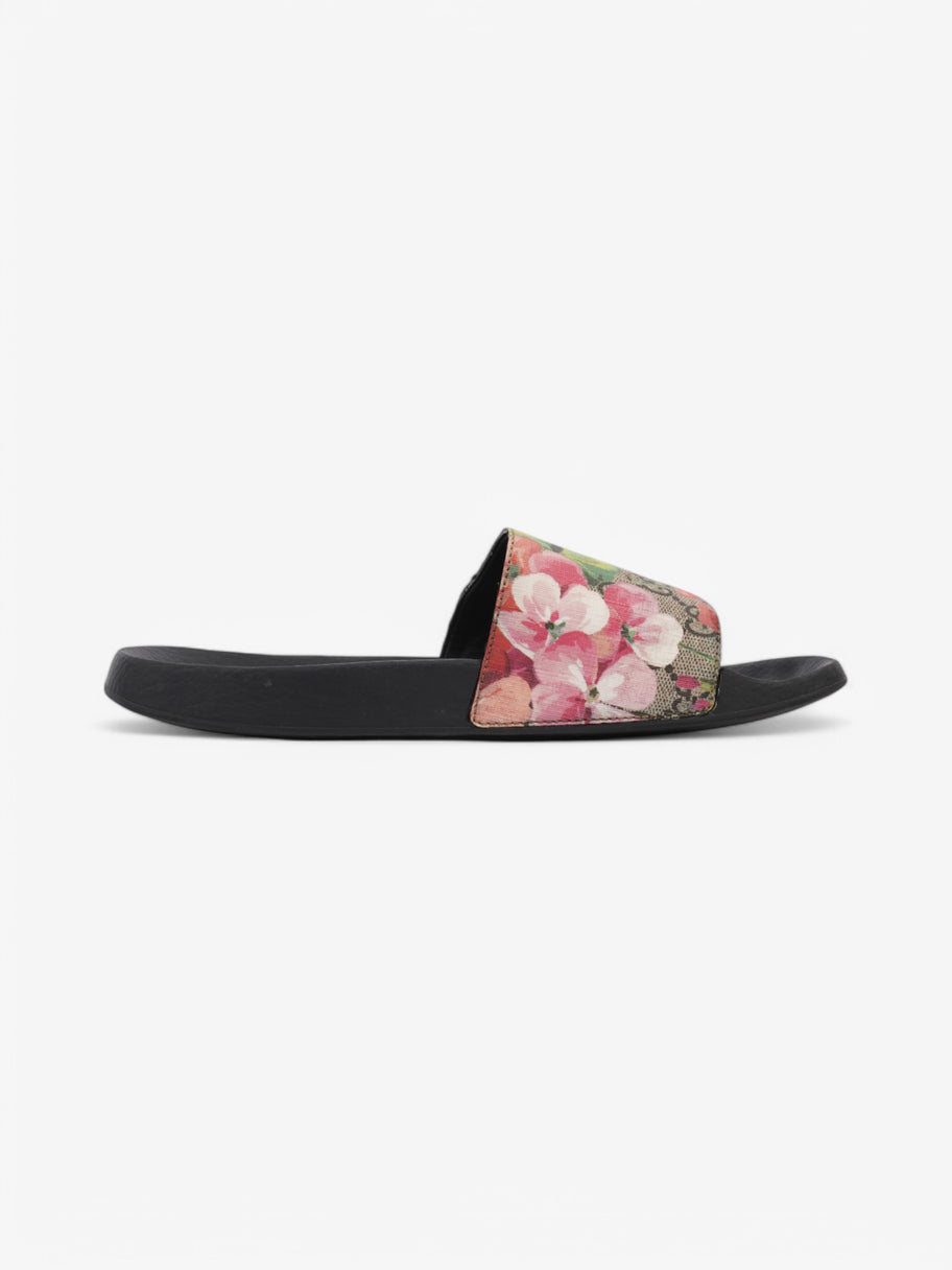 Gucci Sliders Supreme / Floral Coated Canvas EU 40 UK 7 Image 4