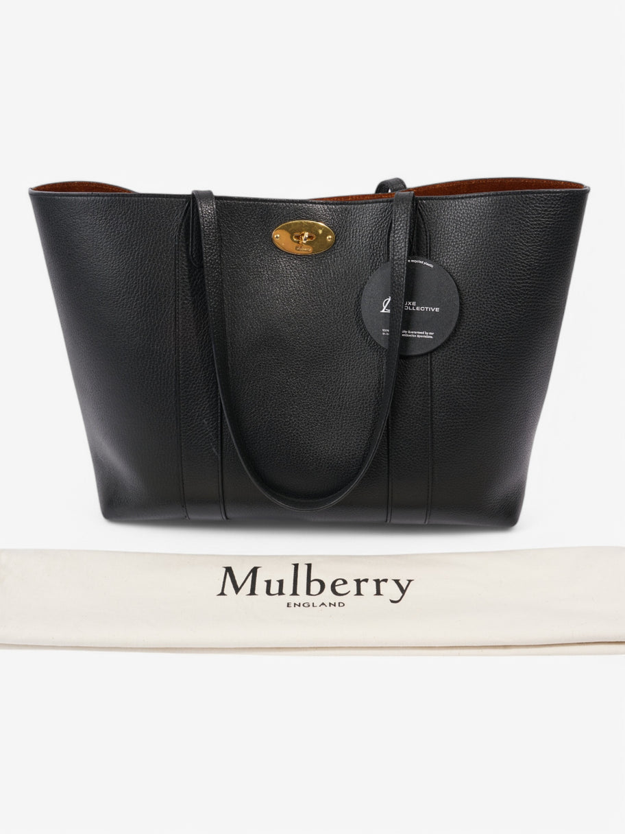 Mulberry Bayswater Tote Black Grained Leather Image 10