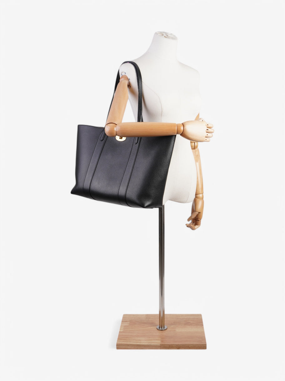 Mulberry Bayswater Tote Black Grained Leather Image 2