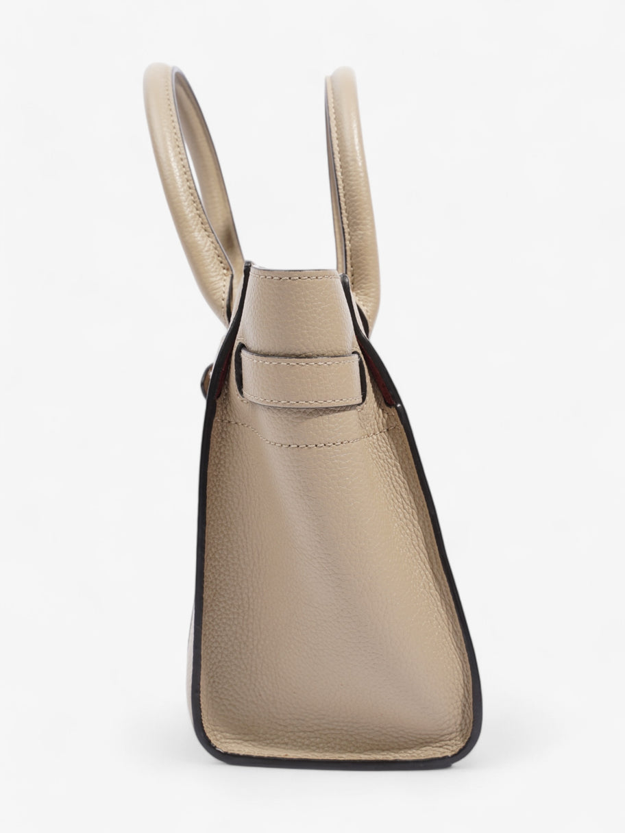 Mulberry Zipped Bayswater Chalk Grained Leather Mini Image 3