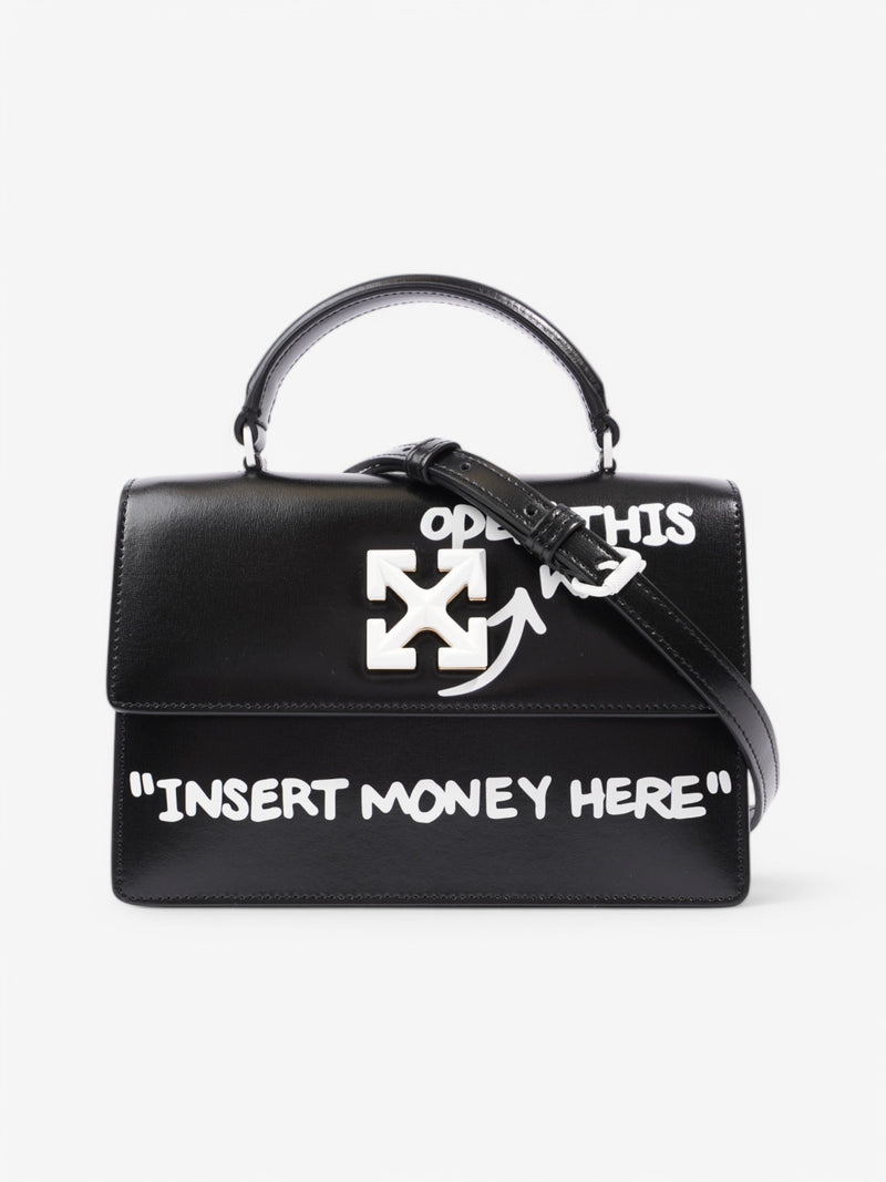  Off White Jitney  Black / White Leather