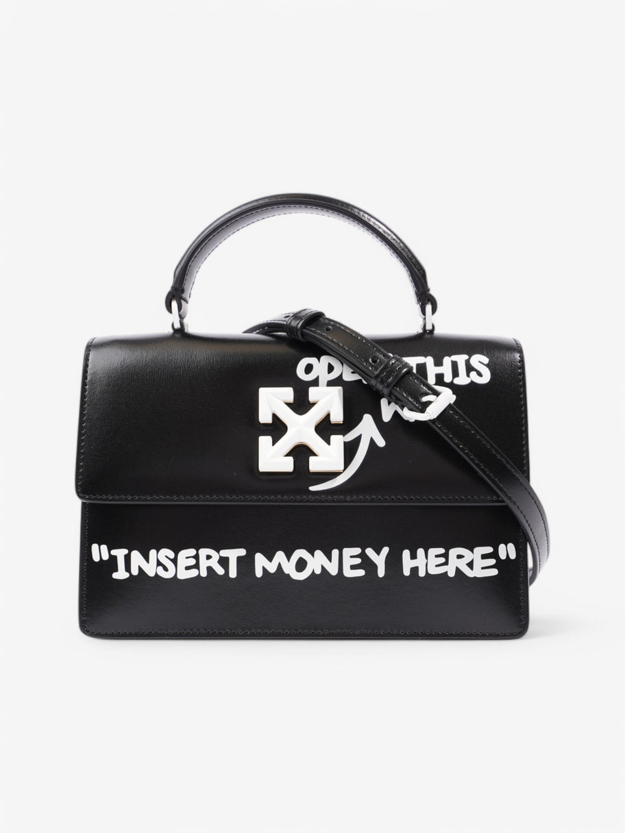 Off White Jitney  Black / White Leather Image 1
