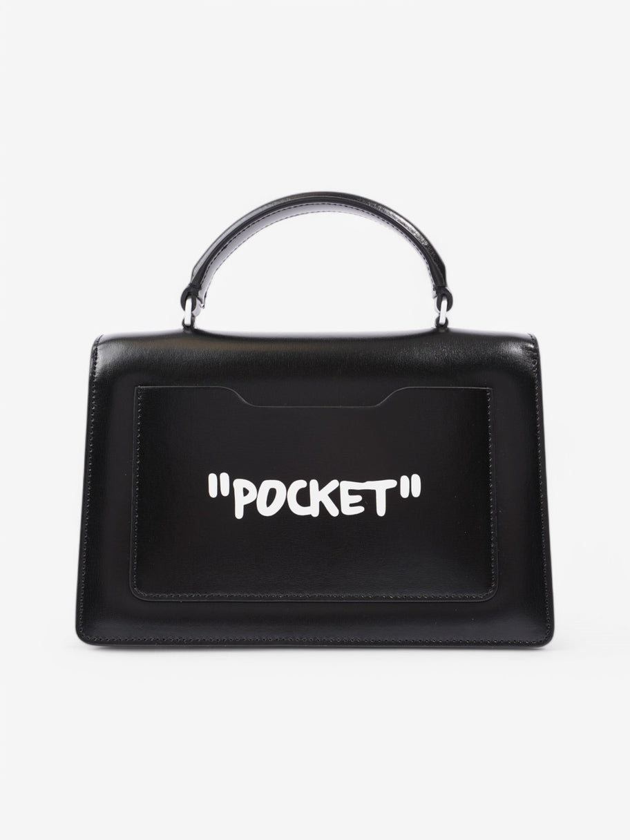 Off White Jitney  Black / White Leather Image 4