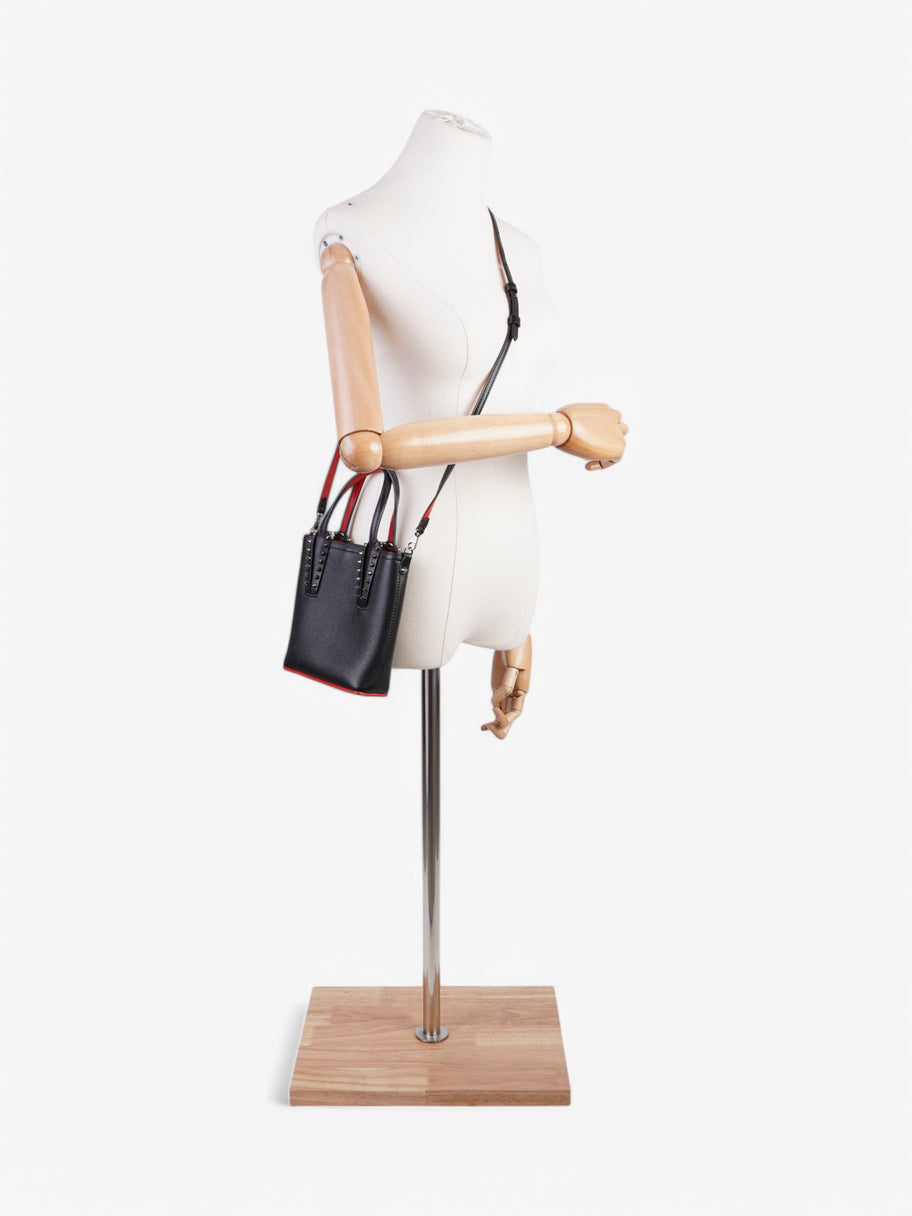 Christian Louboutin Cabata Mini Tote Black Leather Image 2